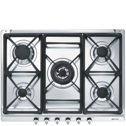 ENCIMERA SMEG SE70SGH5 70 cm 5 fuegos Mandos front