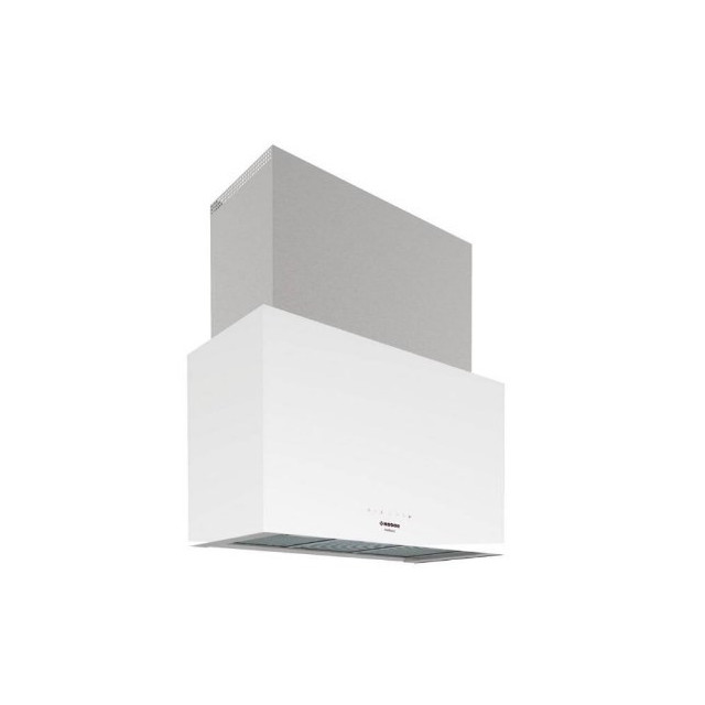 CAMPANA NODOR NorBreeze CUBE GLASS ECO 90 WH