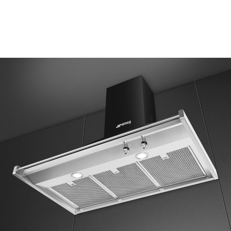 CAMPANA SMEG KD90HNE 90CMS.NEGRA