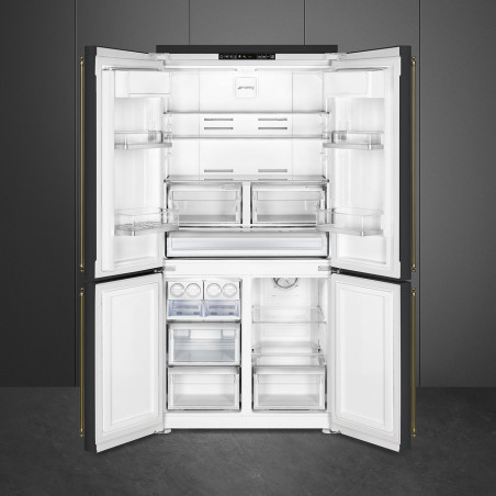 FRIGO SMEG FQ60CAO5 4P.187X91 ANTRACITA