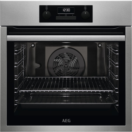 AEG BES231111M horno 72 L Acero inoxidable