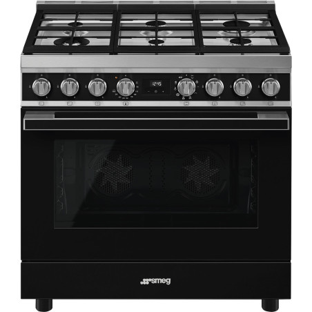 COCINA SMEG CPF9GMBL1 90CMS.NEGRA