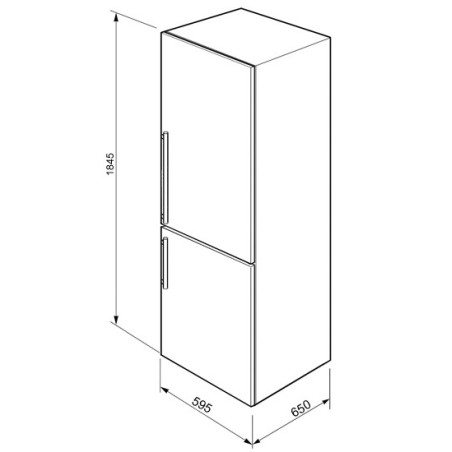 COMBI SMEG FC370B2PE