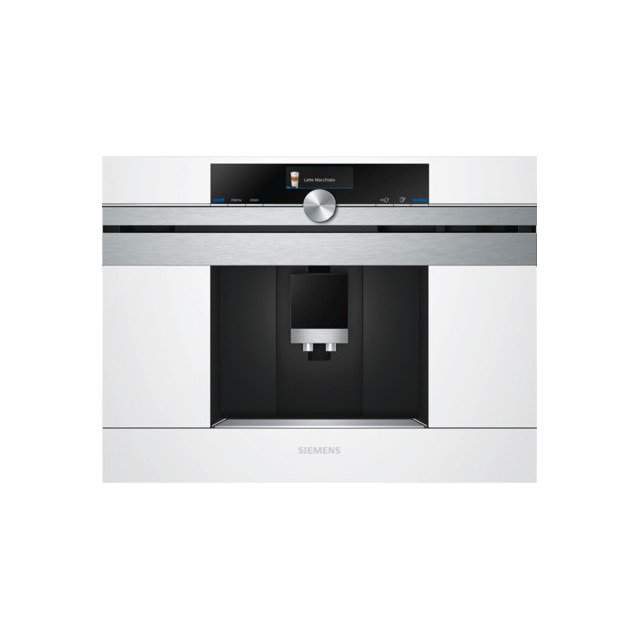 CAFETERA SIEMENS CT636LEW1 CRISTAL BLANCO