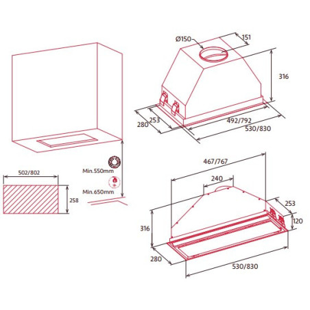 GR.FILTRANTE NODOR NorBreeze ECLIPSE 90 BK