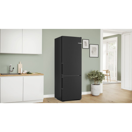 COMBI BOSCH KGN49OXBT 203X70 BLACK INOX