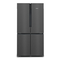 FRIGO SIEMENS KF96NAXEA 4P.183X91 BLACK INOX