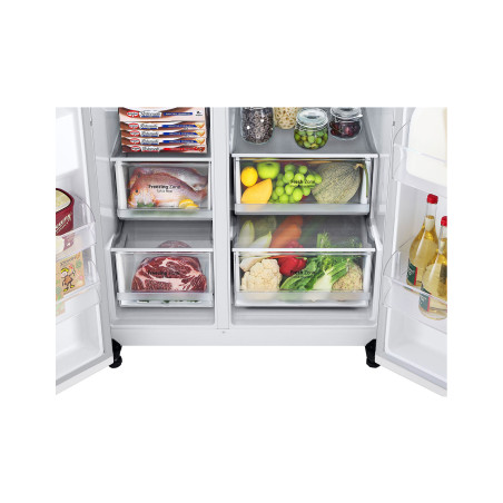 FRIGO LG GSLV70SWTE 179X91 BLANCO