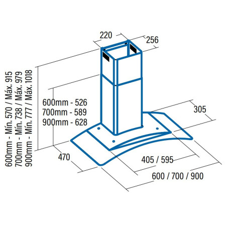 CAMPANA CATA  C-900 Glass