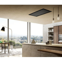 CAMPANA ELICA ILLUSION H16 BL A 100 NEGRA