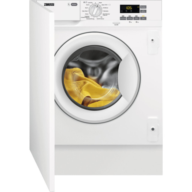 LAVADORA ZANUSSI ZWI712UDWA INTEGR.7KG.1200RPM