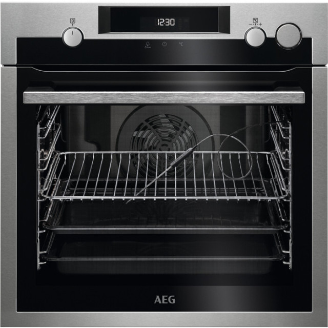 AEG BSE577121M 72 L Negro, Acero inoxidable