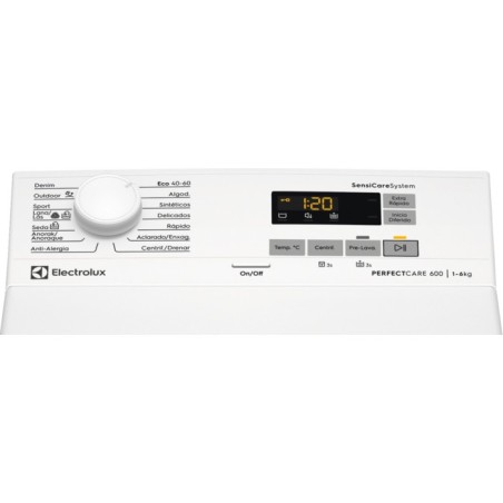 LAVADORA ELECTROLUX EN6T5621AF C SUP.6KG.1200RPM