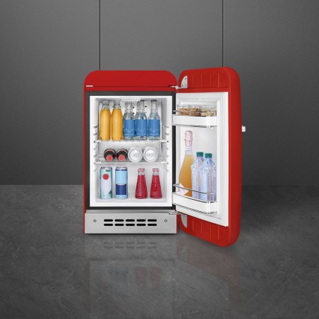 FRIGO SMEG FAB5RRD6 72X40 ROJO