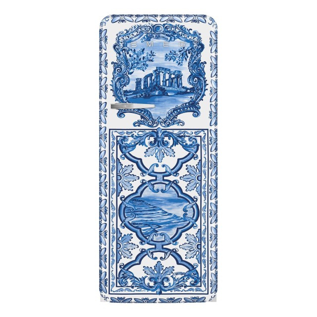 FRIGO SMEG FAB28RDGME6 1P.153CMS.D&G BLU MEDITERRA