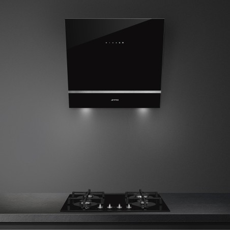 CAMPANA SMEG KV26N 90CMS.NEGRA