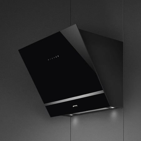 CAMPANA SMEG KV26N 90CMS.NEGRA