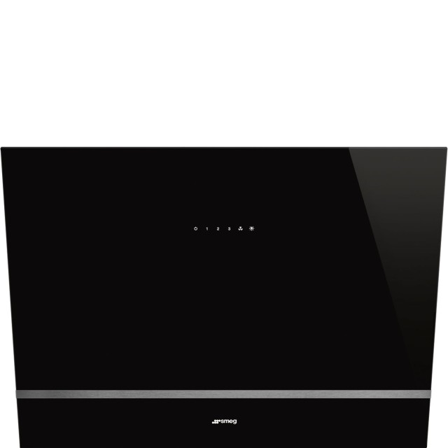 CAMPANA SMEG KV28N 90CMS.NEGRA