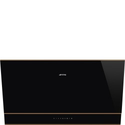 CAMPANA SMEG KV694R 90CMS.NEGRA