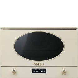 MICRO SMEG MP822PO 22L.CREMA