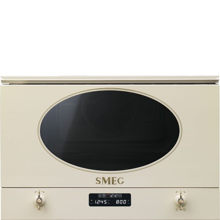 MICRO SMEG MP822PO 22L.CREMA