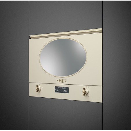 MICRO SMEG MP822PO 22L.CREMA