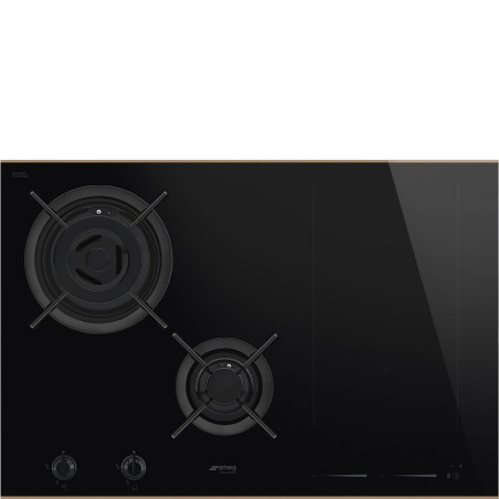 INDUCCION GAS SMEG PM6743R 75CMS.