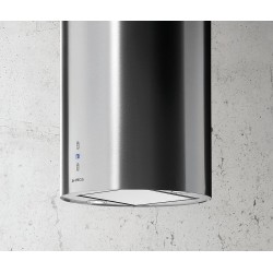 CAMPANA ELICA TUBE PRO ISLAND BL MAT A 43