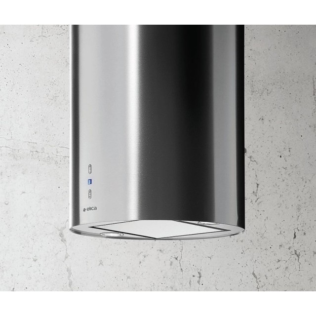 CAMPANA ELICA TUBE PRO ISLAND BL MAT A 43
