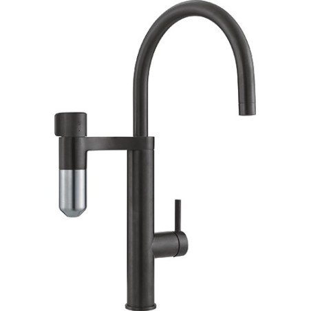 GRIFO VITAL NEGRO MATE AGUA FILT V2