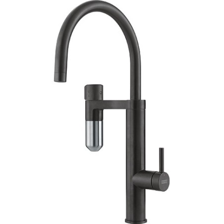 GRIFO VITAL NEGRO MATE AGUA FILT V2