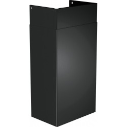KIT CHIMENEA EXT H500 500 300X250 NEGRO
