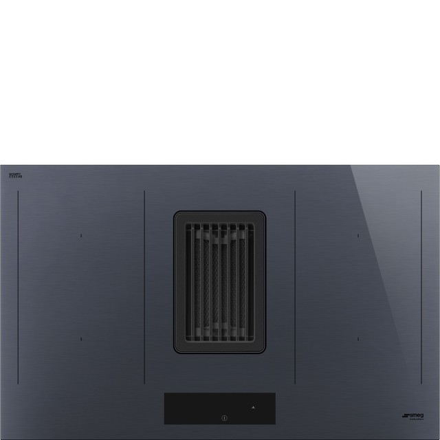INDUCCION CAMPANA SMEG HOBD182DG 80CMS.GRIS